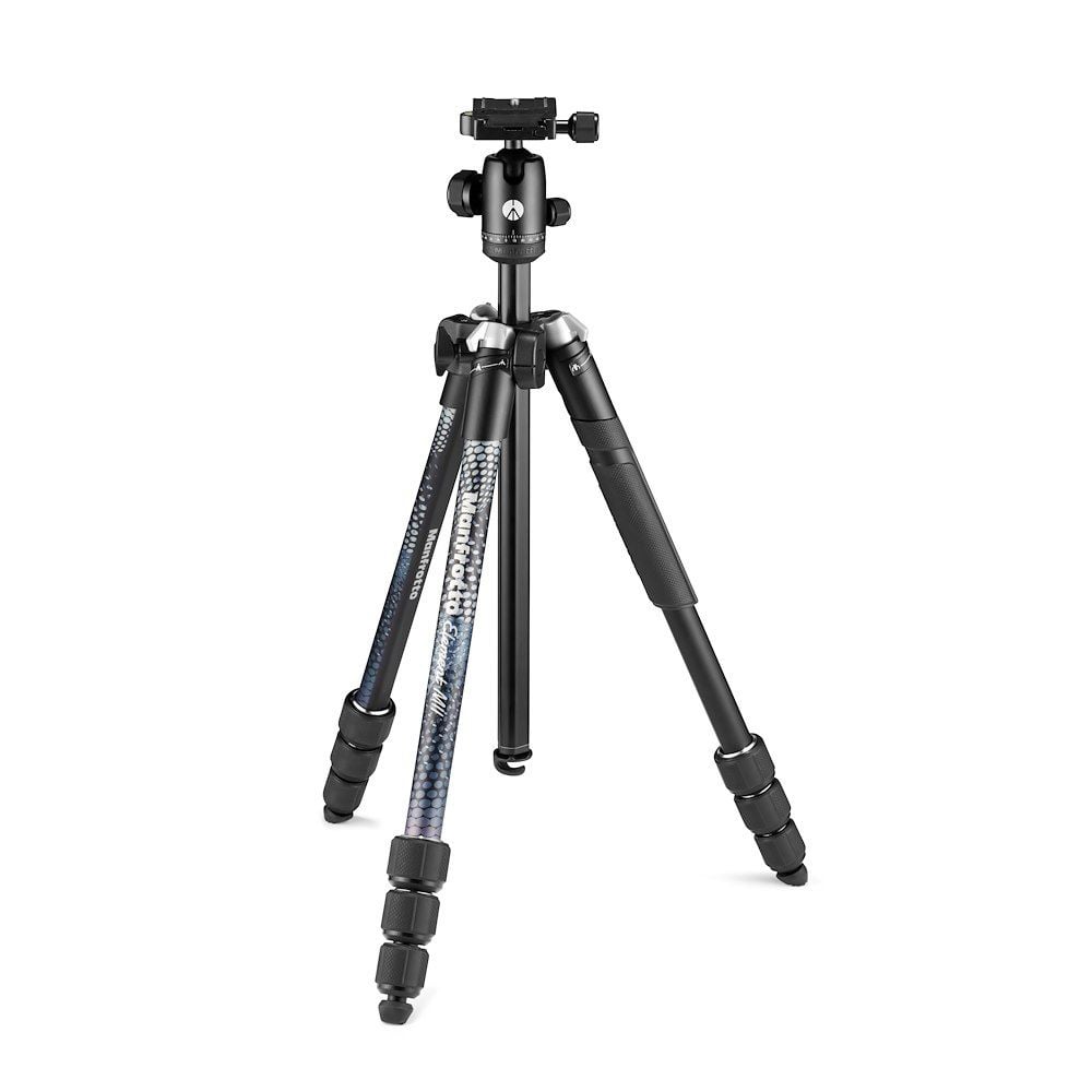 The Manfrotto Element MII Mobile Bluetooth Aluminium Tripod offers you a lightweight but sturdy design, ideal for adventures. Available in South Africa.