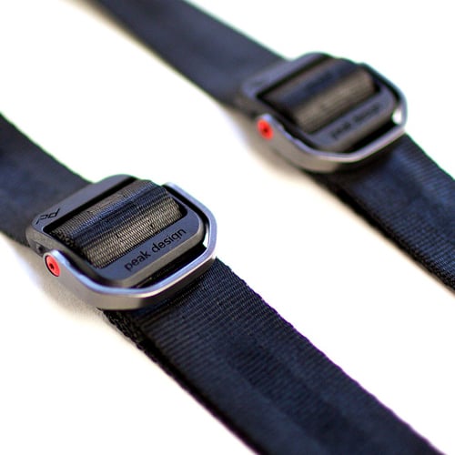 Peak Design Slide Lite unpadded camera strap in black