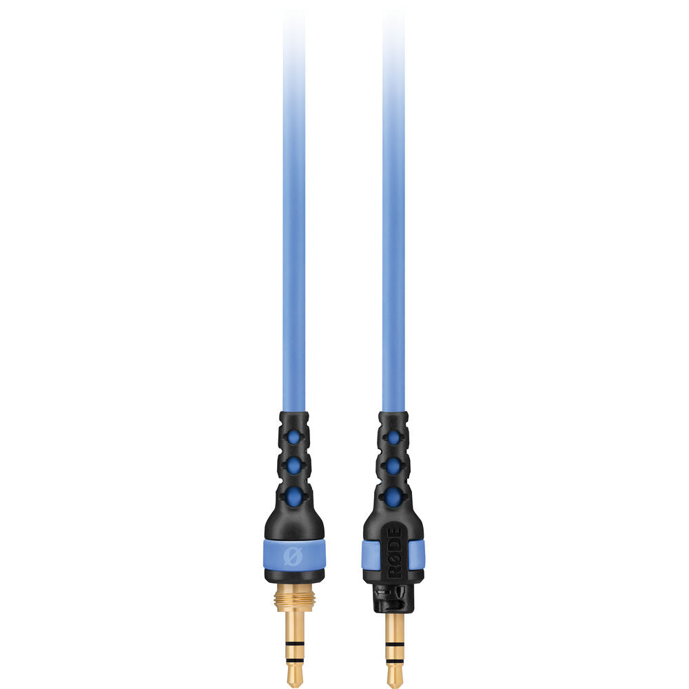 Connect a Black RODE NTH 1.2m Cable to the NTH-100 Professional Headphones. Features a 3.5mm TRS connection, 1.2m length and locking connector.