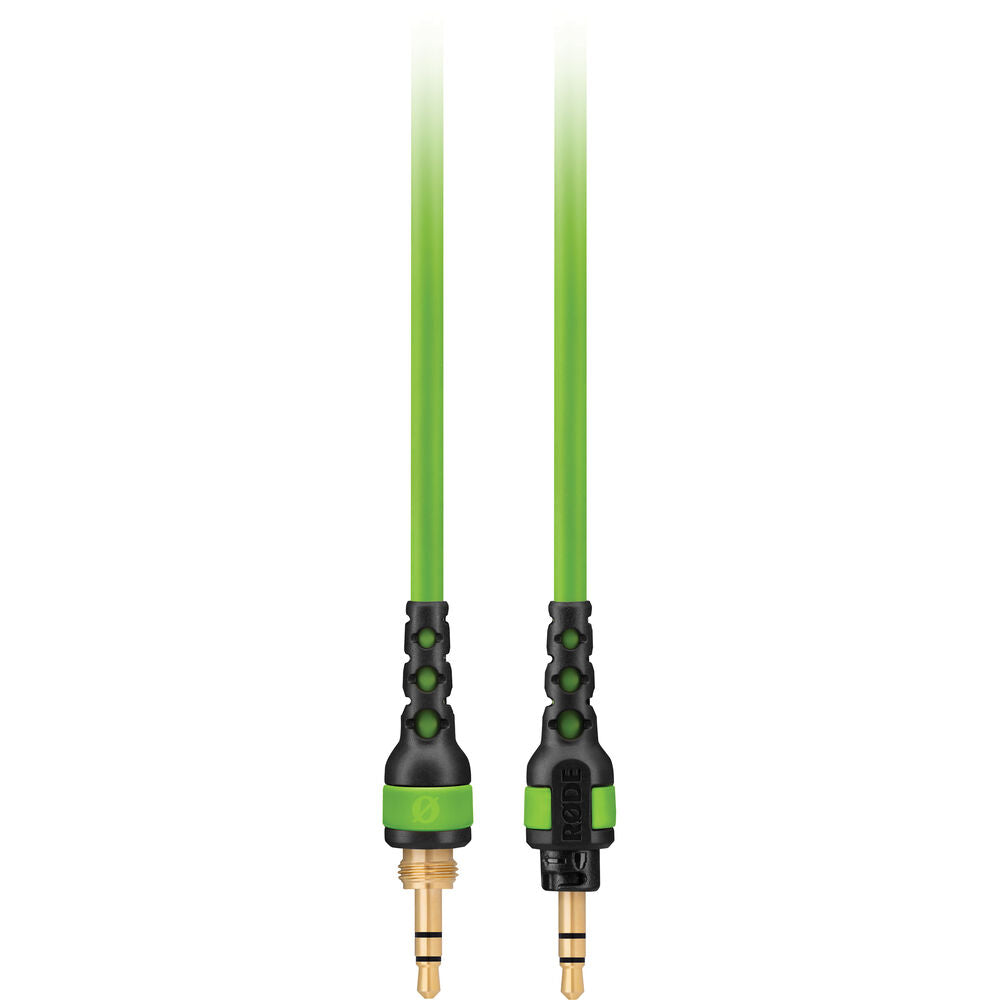 Connect a Black RODE NTH 1.2m Cable to the NTH-100 Professional Headphones. Features a 3.5mm TRS connection, 1.2m length and locking connector.
