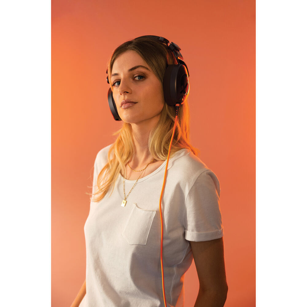 Connect a Black RODE NTH 1.2m Cable to the NTH-100 Professional Headphones. Features a 3.5mm TRS connection, 1.2m length and locking connector.