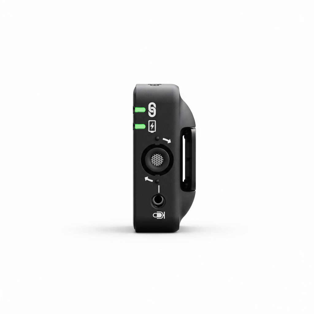RODE Wireless ME TX Transmitter — compact clip-on wireless microphone transmitter for Wireless ME system.