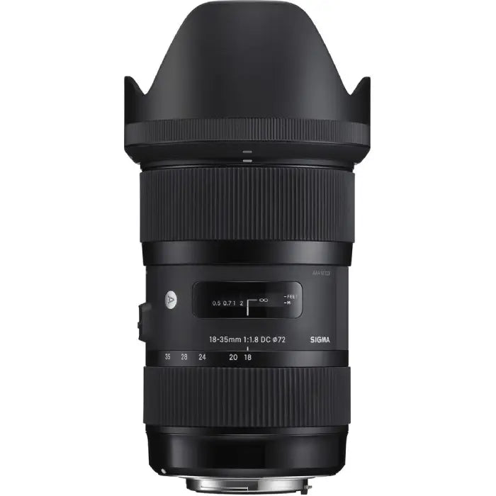 The Sigma 18-35mm f/1.8 DC HSM Lens for Canon is a zoom lens featuring a large fixed aperture and is perfect for low-light street photography. Buy now.
