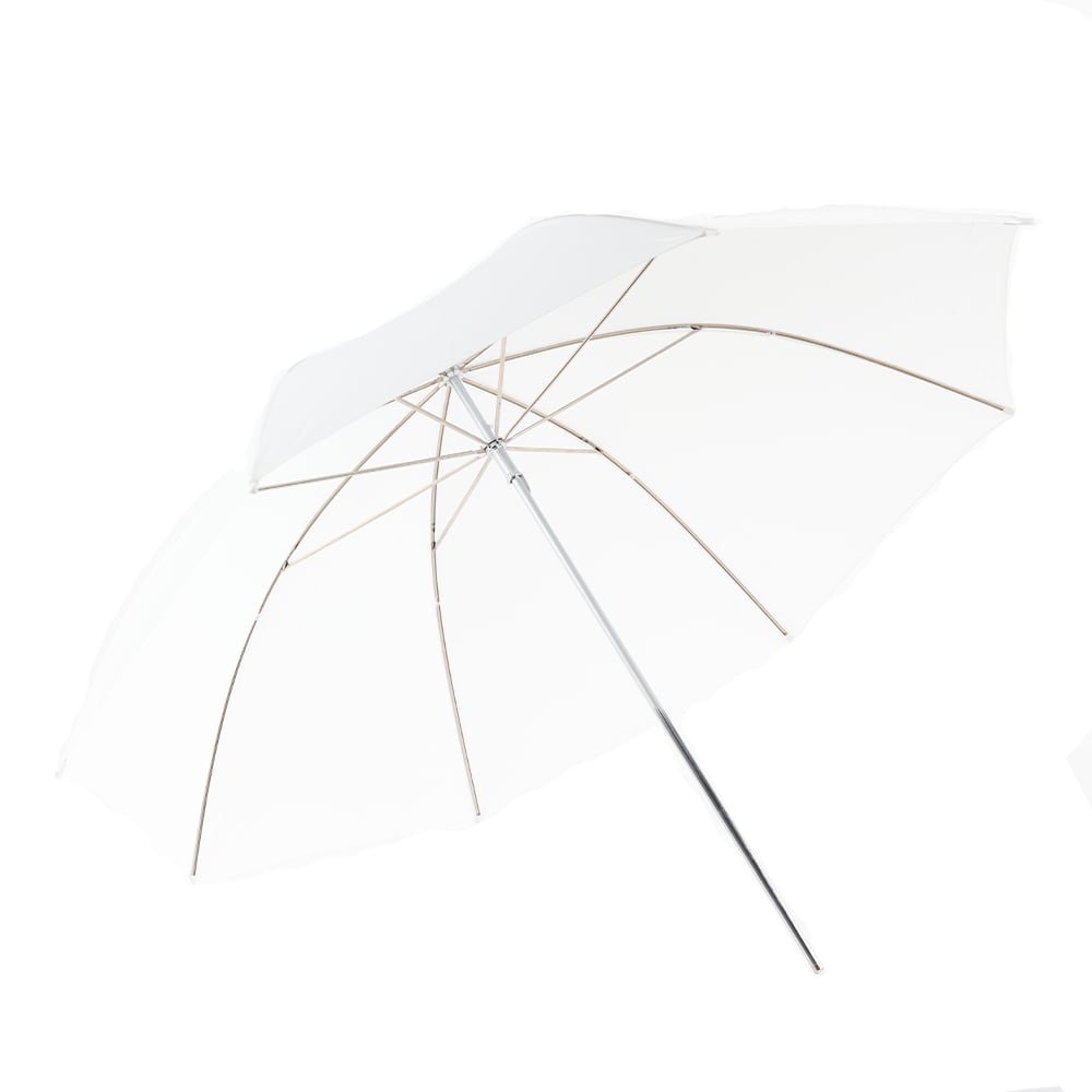 Sky Translucent 83 cm shoot-through umbrella – white diffusion nylon with aluminum ribs.