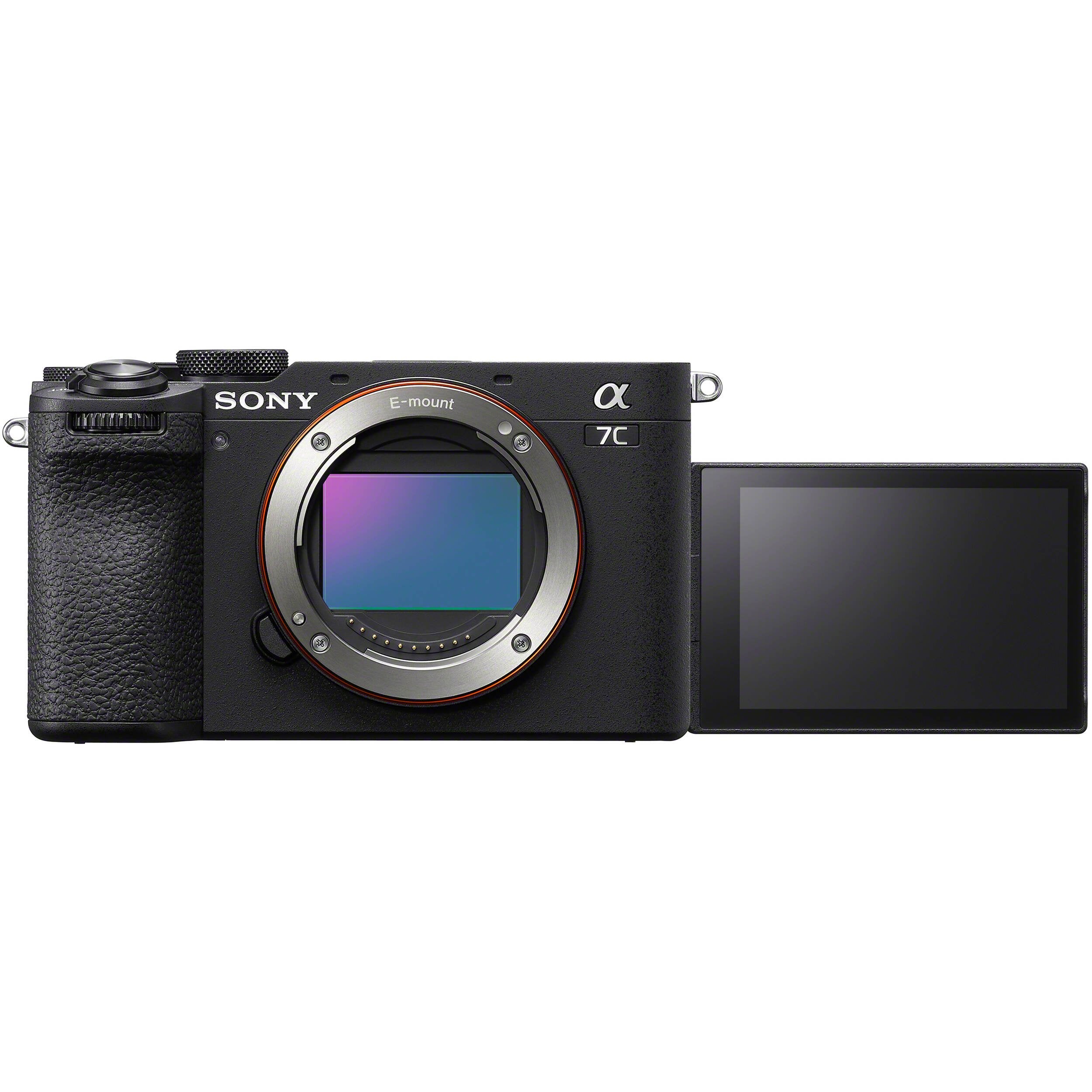 Sony a7C II Mirrorless Camera – compact full-frame camera with 33MP sensor, advanced autofocus, and 4K video, ideal for hybrid creators and travel photography.