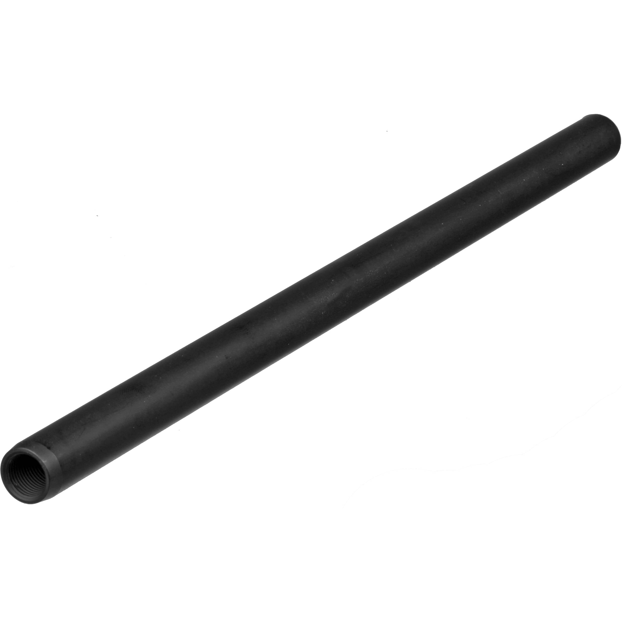 Tilta 15 mm aluminium rod (300 mm), silver anodized with mounting threads and smooth finish.
