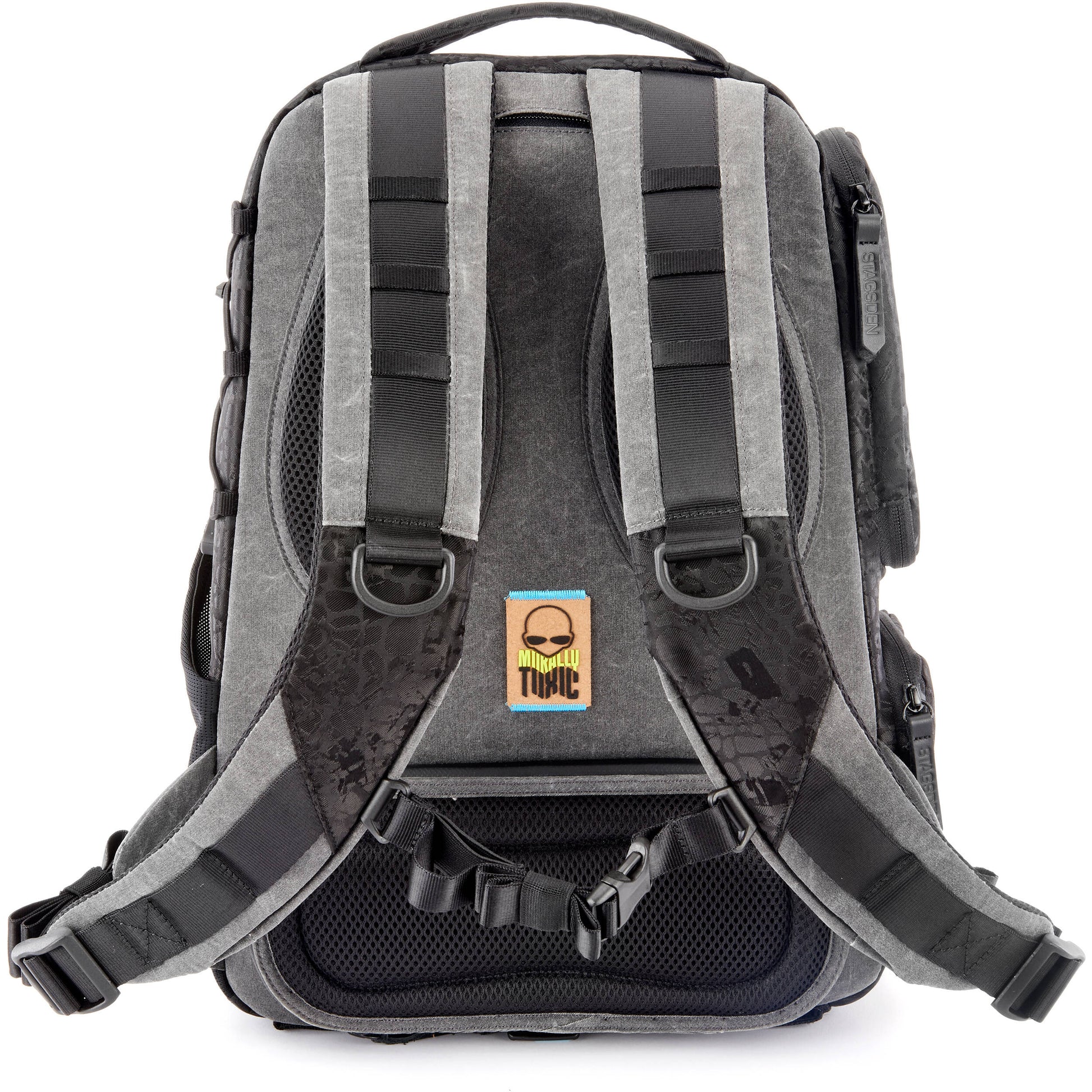 Valkyrie camera backpack with adjustable dividers, tripod holder, water-resistant fabric, and padded interior for photography gear