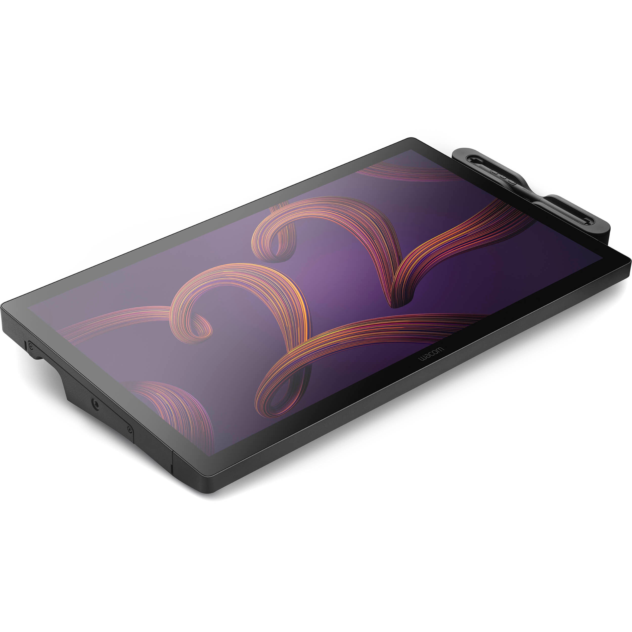 Wacom Cintiq Pro 22 4K pen display with slim bezel and Wacom Pro Pen 3, designed for professional digital art, illustration, and creative work.