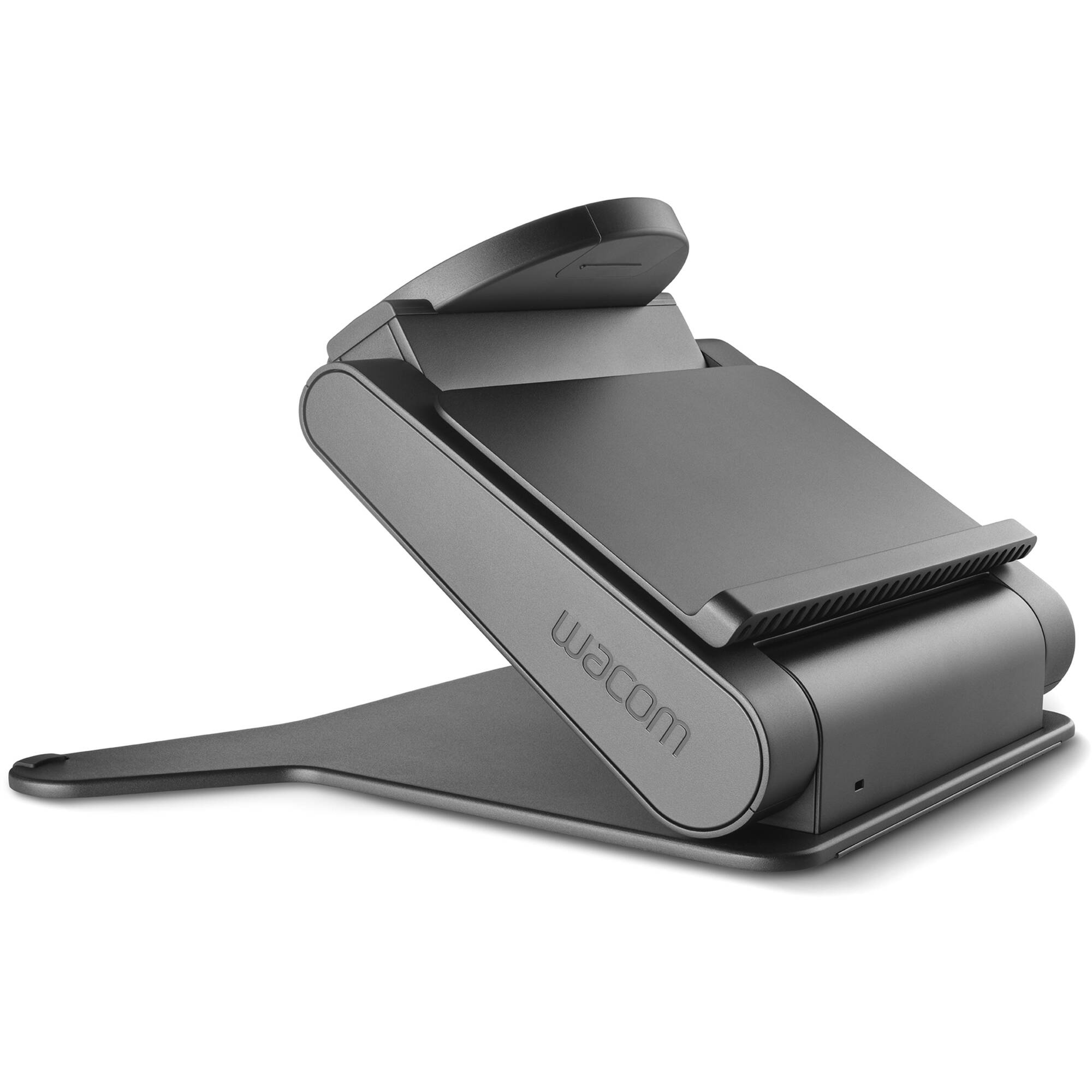 Wacom Cintiq Pro 22 Stand with adjustable height, tilt, and rotation.