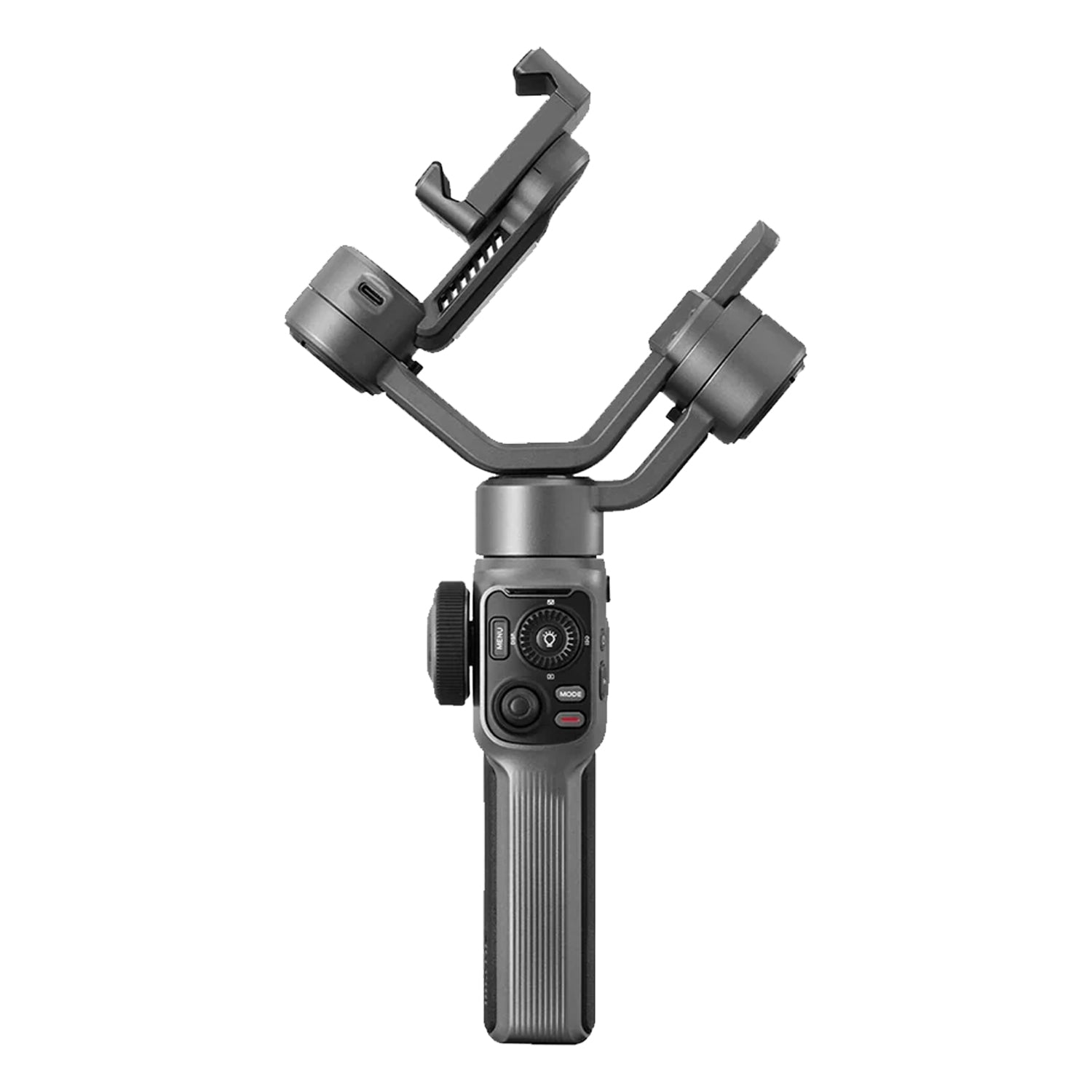 Zhiyun Smooth 5S gimbal features 3-axis stabilisation, built-in fill lights, and creative shooting modes.
