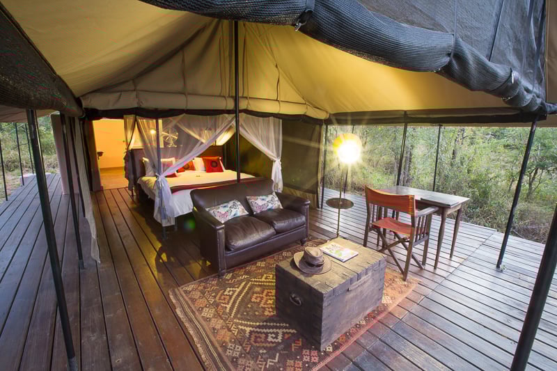 Inside Mantobeni Camp
