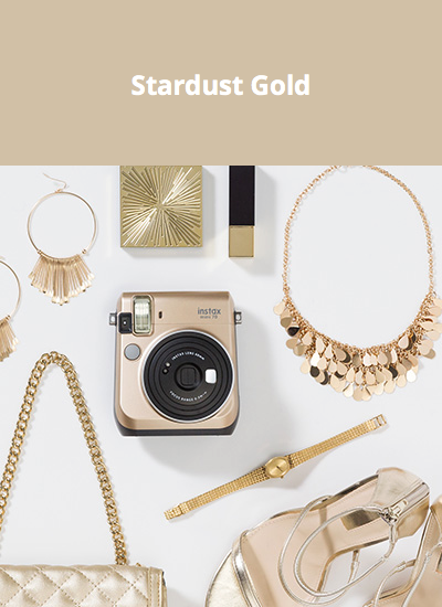 Stardust Gold Instax Mini 70