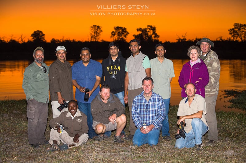 A group photograph by Villiers Steyn