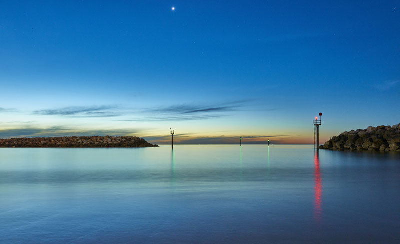 Seascape long exposure 