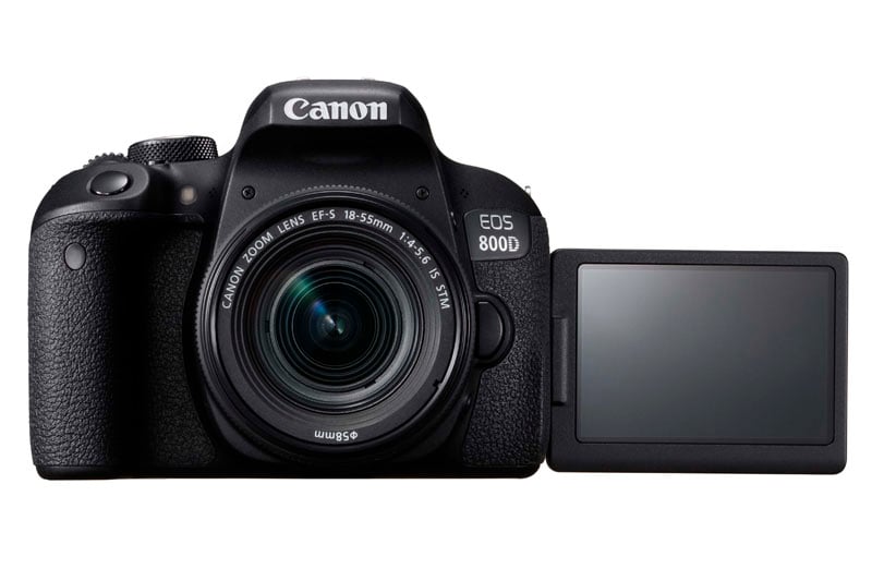canon eos 800D DSLR with LCD