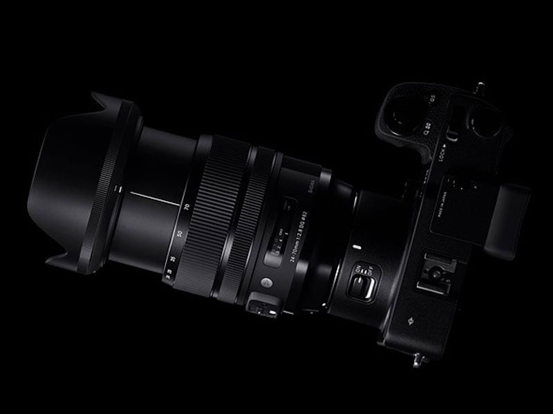 New Sigma 24-70mm on Camera