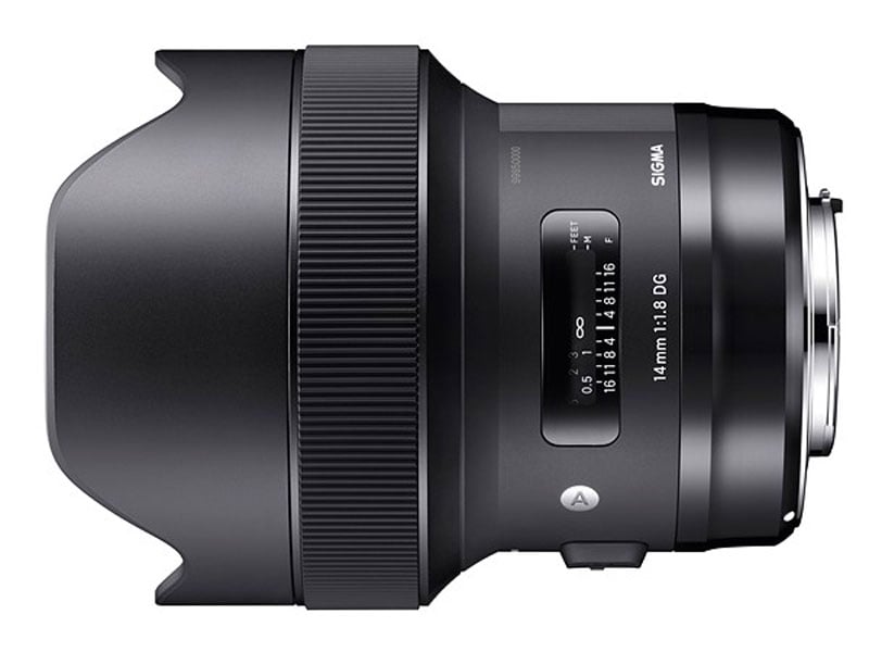 sigma-14mm-f18-art-side New Sigma 14mm Art ultra-wide-angle lens for full frame DLSRs