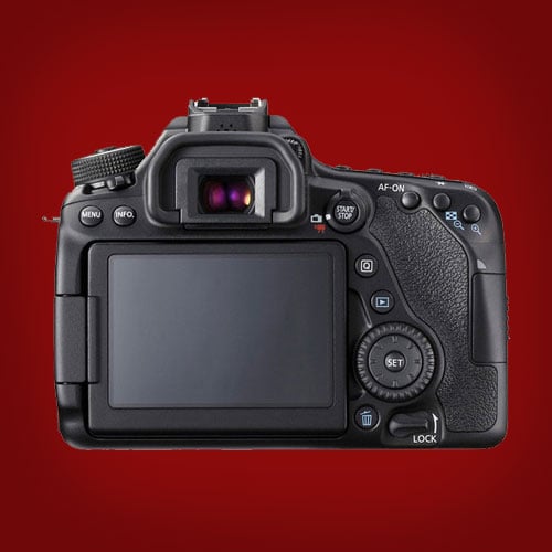 canon 80D LCD