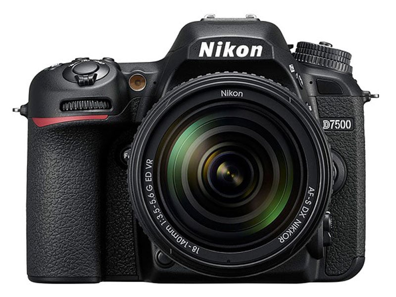 NIKON-D7500-FRONT NIKON D7500 front
