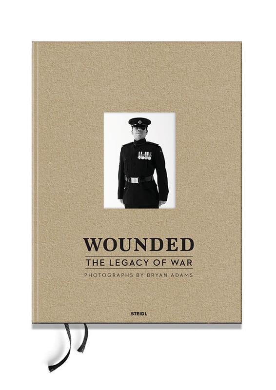 Cover Image of Bryan Adams book: Wounded
