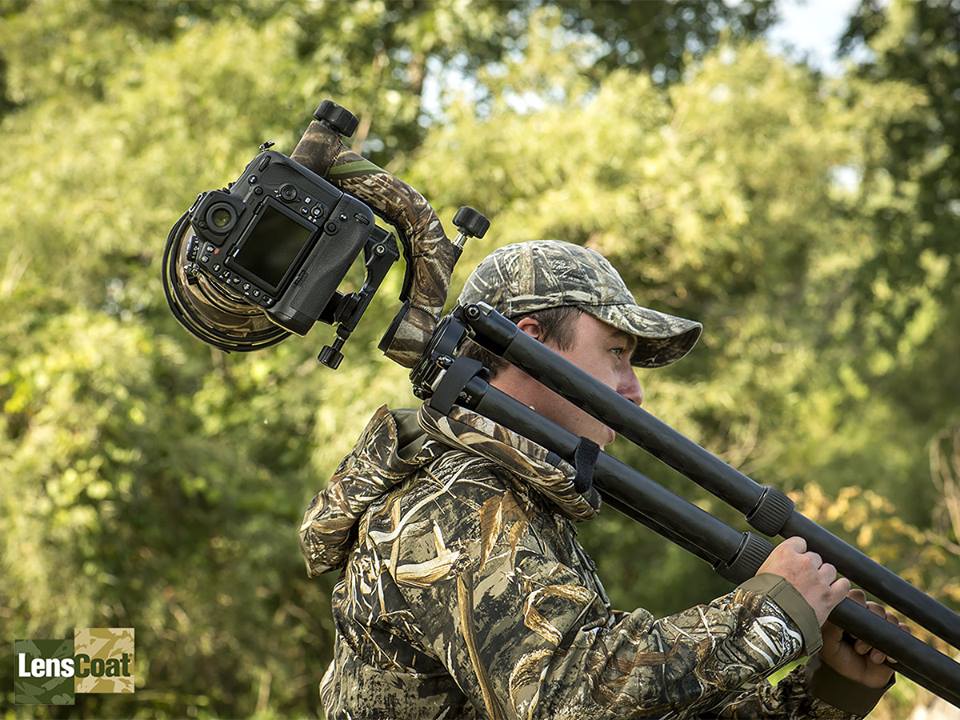 lenscoat-gimbal-cover-outdoorphoto LensCoat LensHide for wildlife photography and birding.
