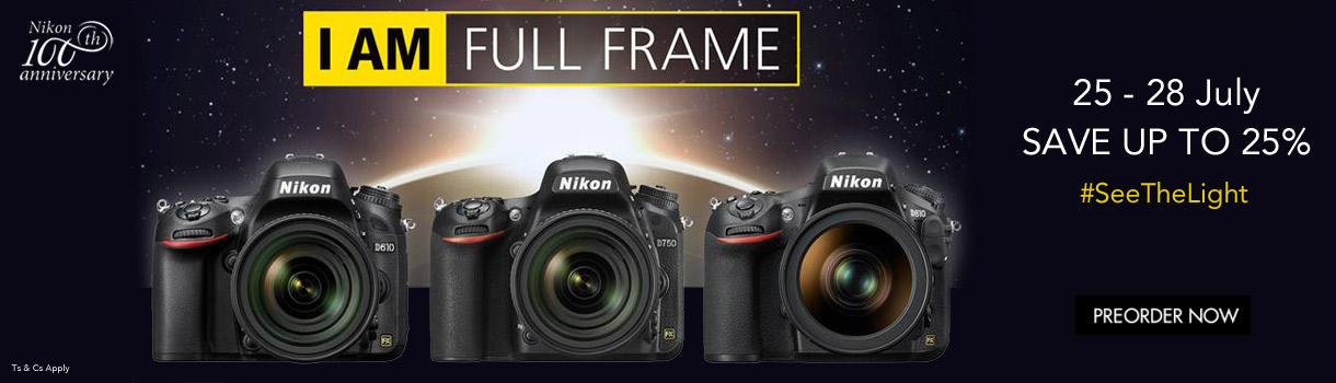 Nikon 100th Anniversary Specials seethelight