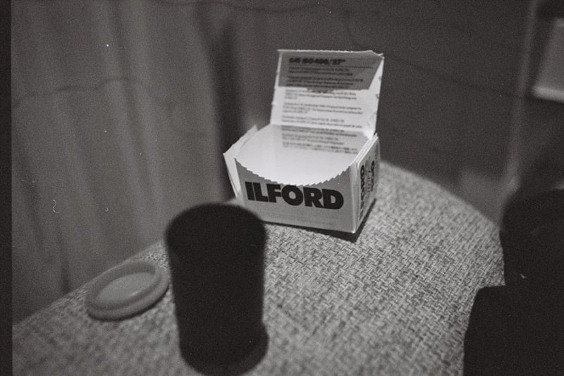 A photograph of Ilford Film