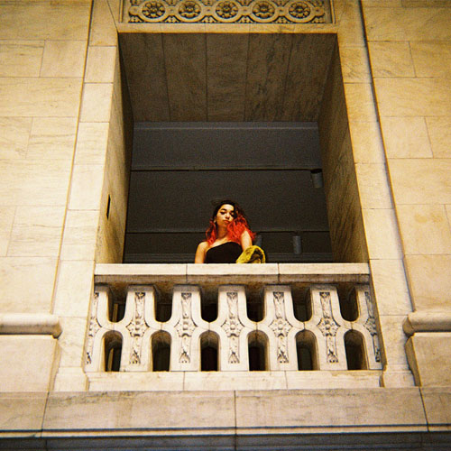 girl on balcony