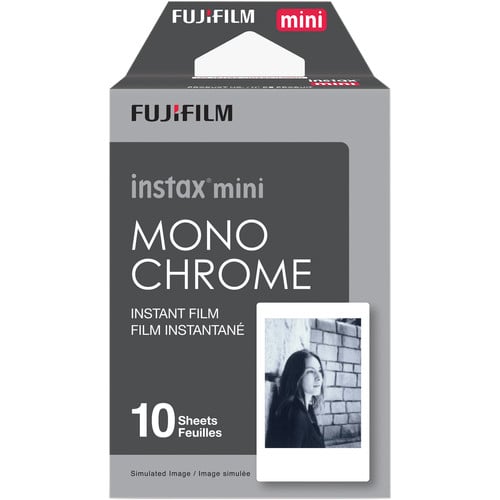 monochrome instax film