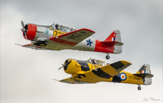 two aircraft in flight