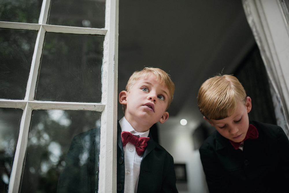 Blanche photographs Adele and Attie rainy day wedding