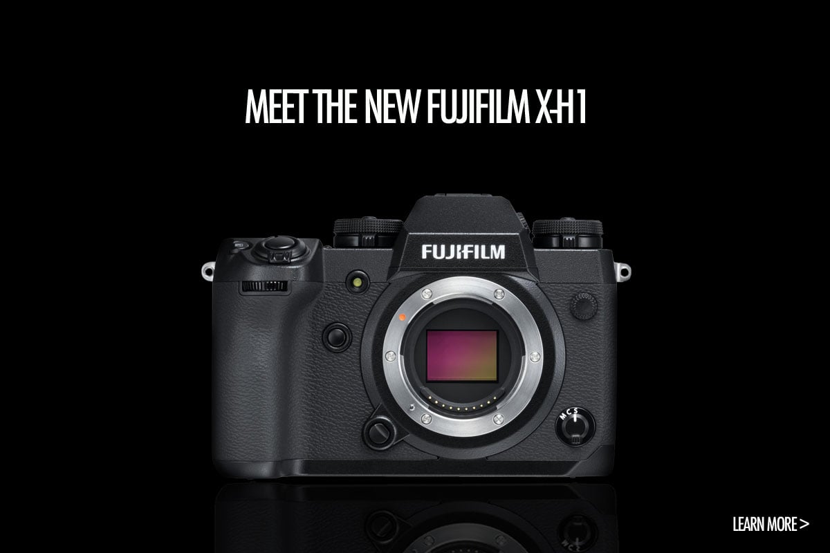 Fujifilm X-H1 mirrorless camera