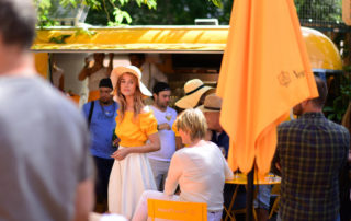 Girl in the yellow dress photographed by Graham van der Merwe