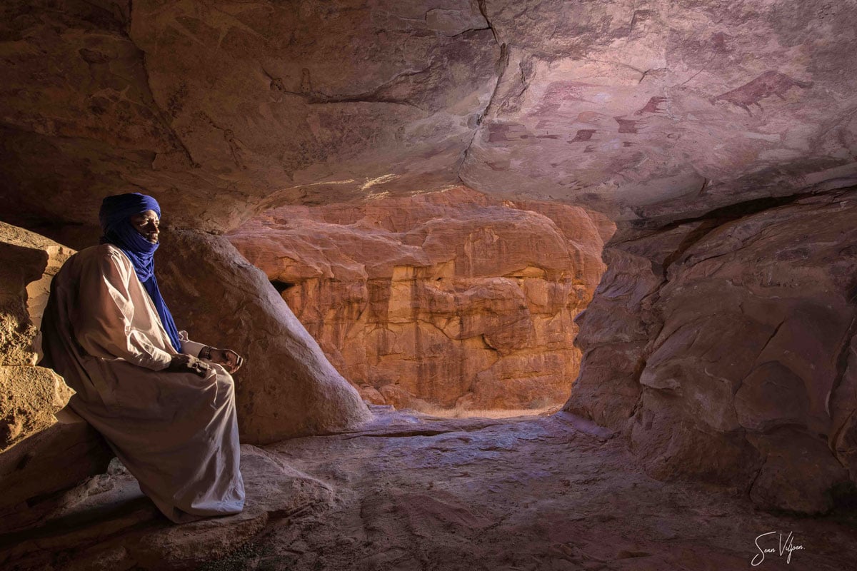 Chad Ennedi Rock art Toubou photographed by Sean Viljoen