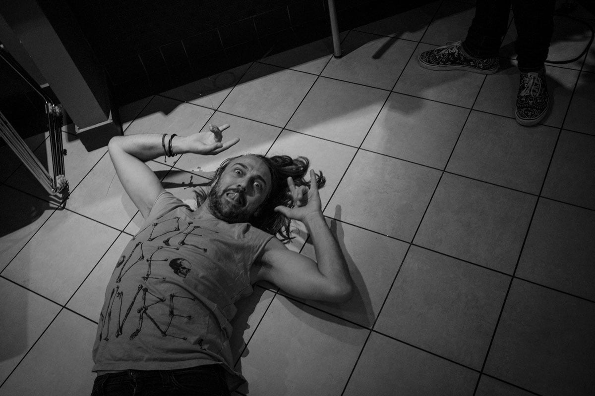 Jaco Venter photographs Wynand Myburgh