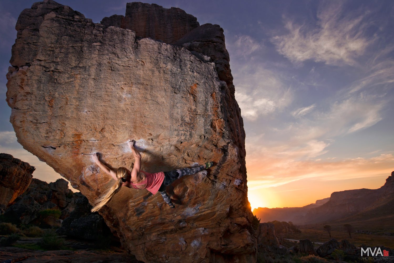 Rock climbing photography tips with Michelle van Aswegen