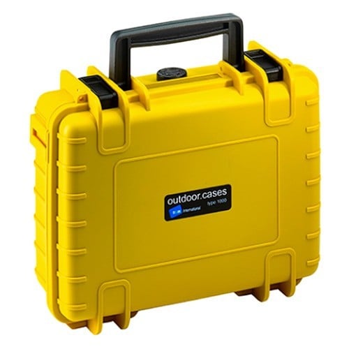 B&W Case Type 1000 (Yellow) with Foam