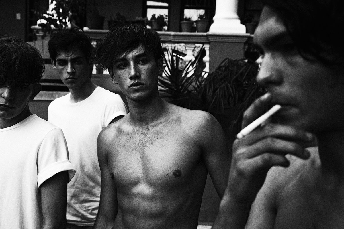 Louis Daniel Botha Black and White Fashion Photograph