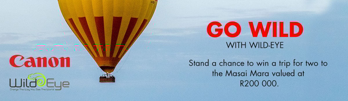 canon-gowild-outdoorphoto-1 Stand a chance to win a trip of a lifetime for two to the Masai Mara to photograph the migration valued at over R200,000!