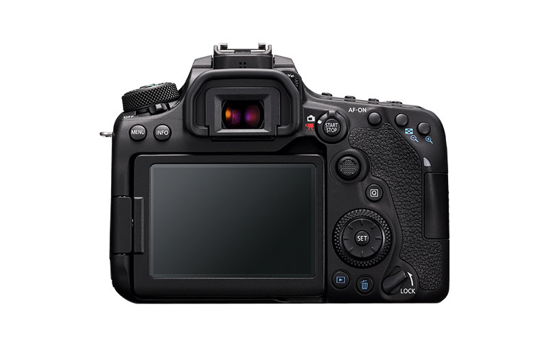 Canon EOS 90D - Rear View