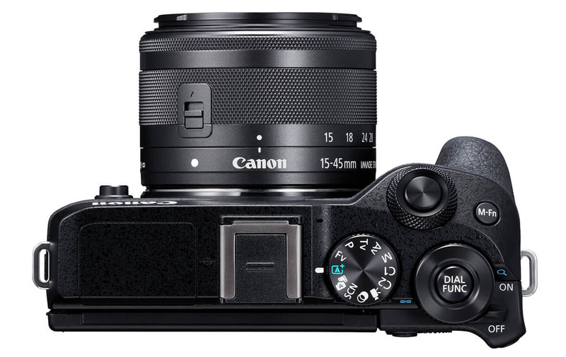 Canon EOS M6 Mark II - Top View