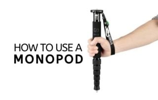 How to use a monopod