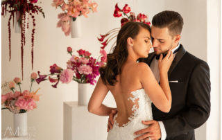 Floral wedding photos by Alex Muntz Photography.