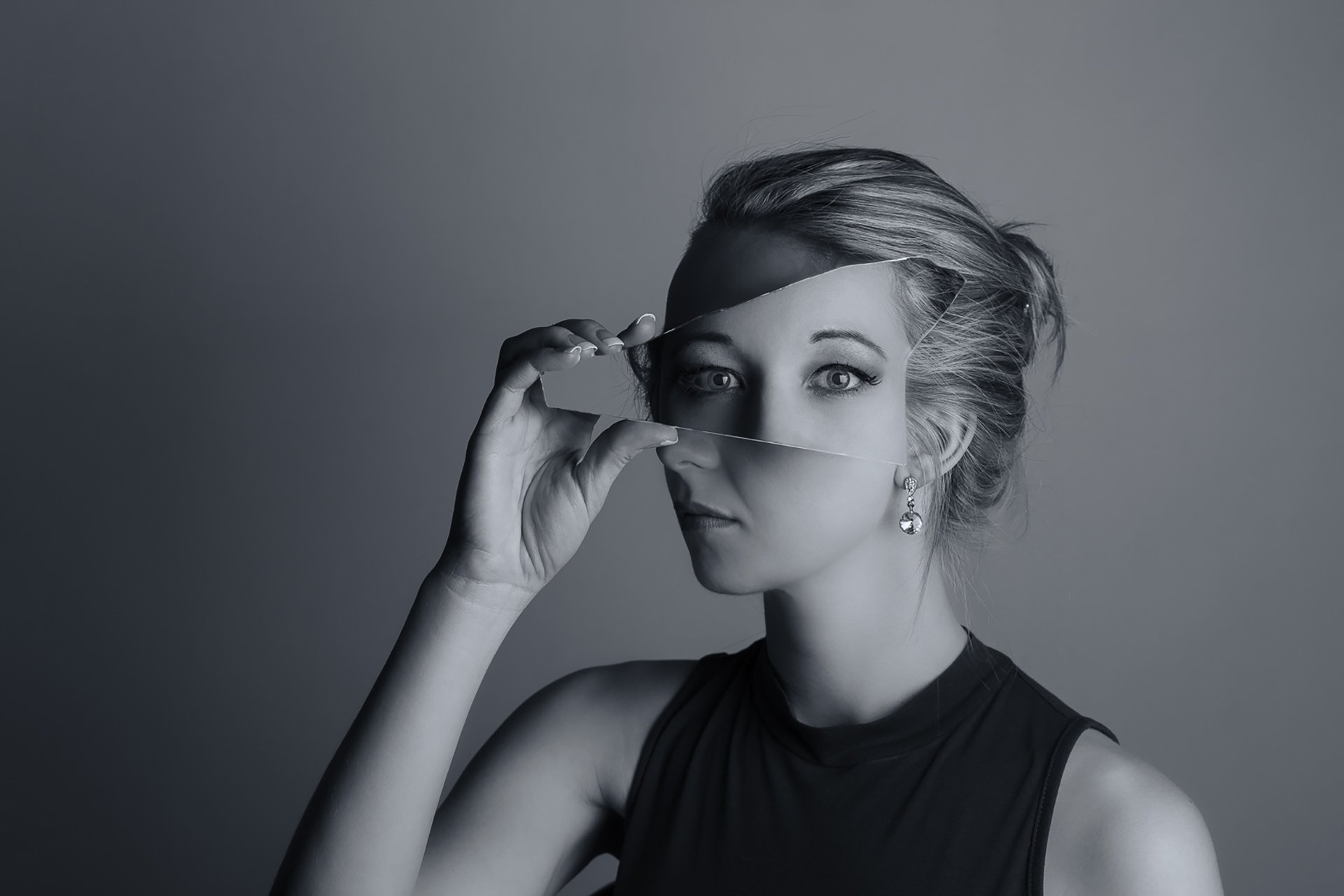 A portrait combined with Photoshop magic. What a wonderful experience to work with this model!