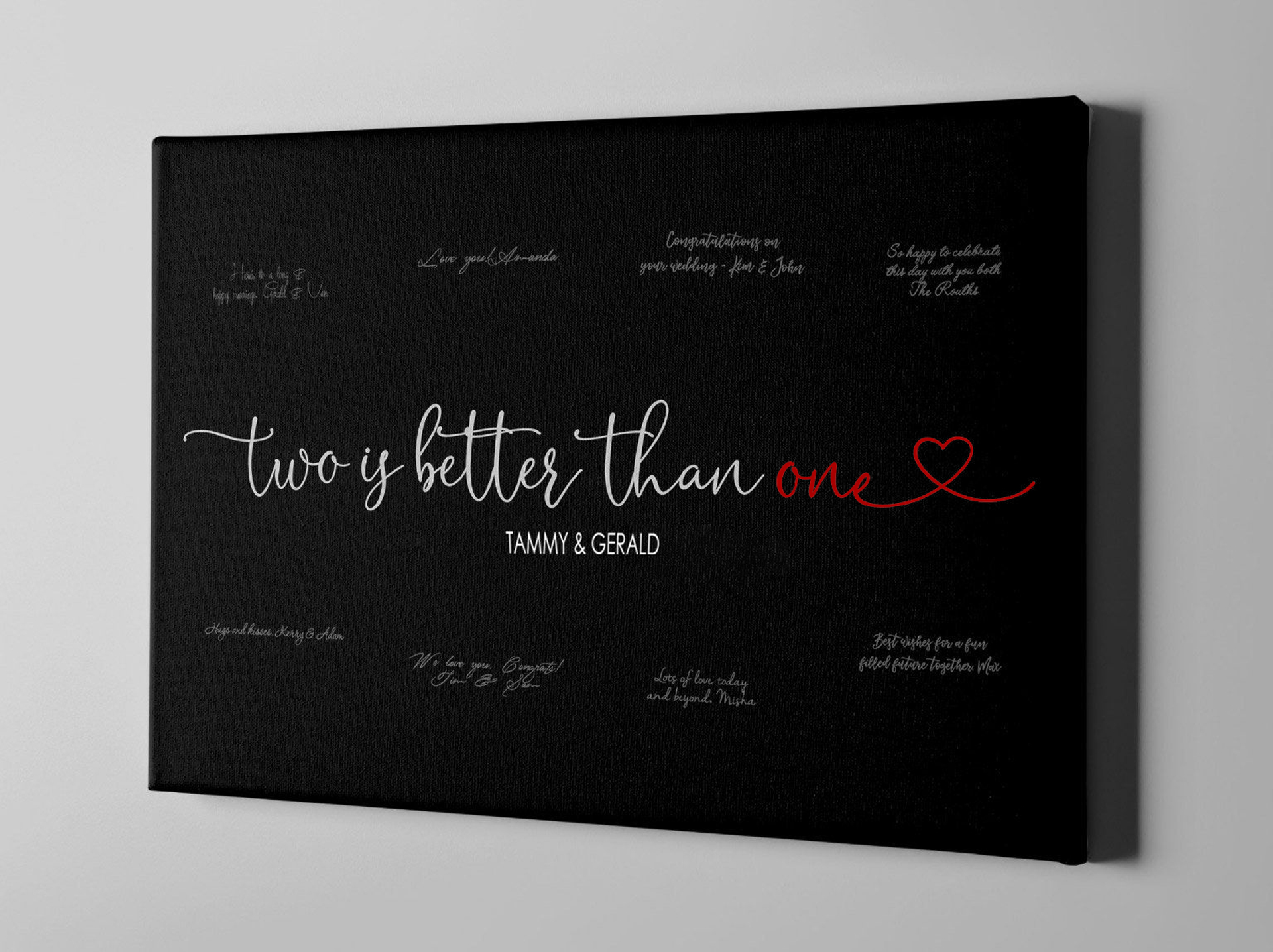 Wedding guestbook