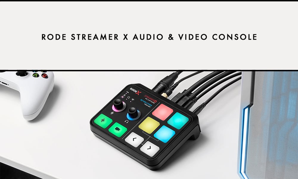 Complete your streaming setup with the RODE Streamer X