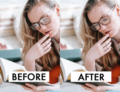 How to remove glare from glasses using AI and Photoshop