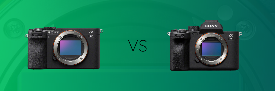 Sony cameras Comparison ZV-E1 vs. A7SIII, A7C II vs. A7 IV, A7C R vs. A7R V