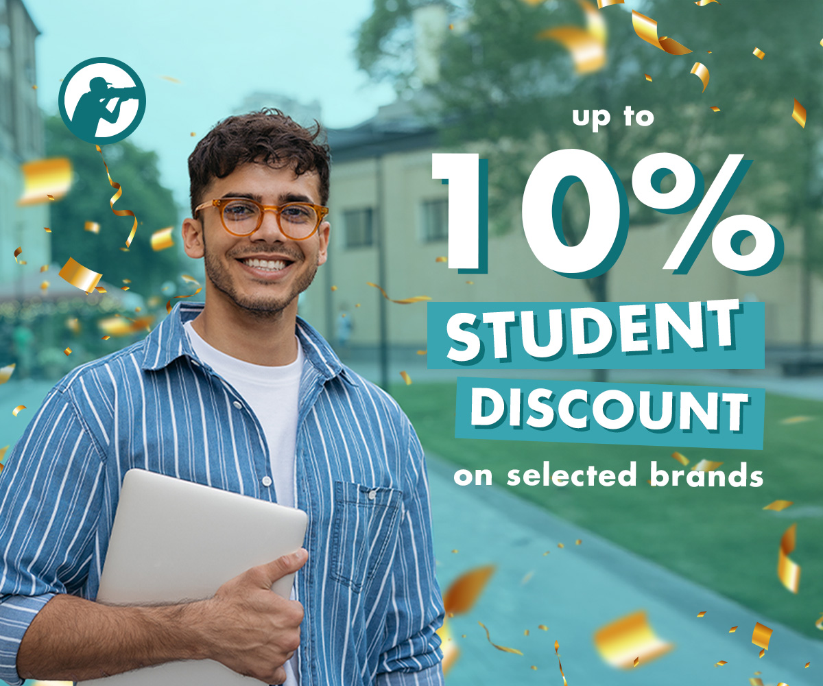 We offer registered full-time art, design and photography students discount on a range of items, including rentals, so you can become the master of your trade.