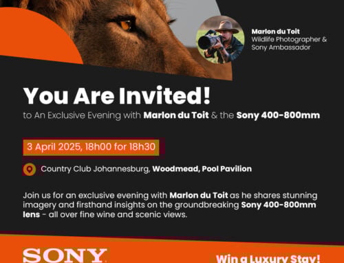 An Exclusive Evening with Marlon du Toit & Sony’s Revolutionary 400-800mm Lens